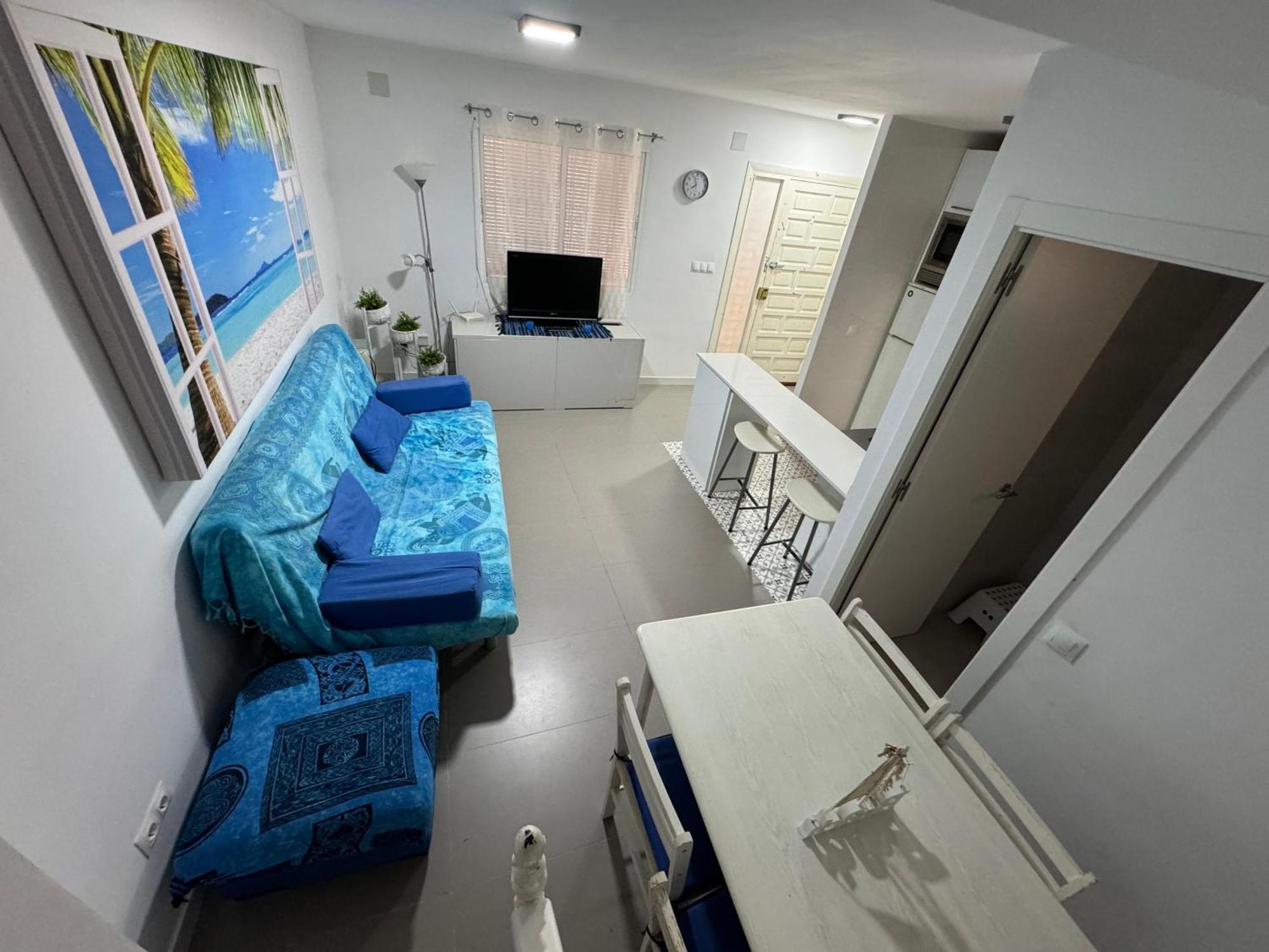 Malaga Beach, Pedregalejo Apt.4/6 2 Hab. Bagian luar foto