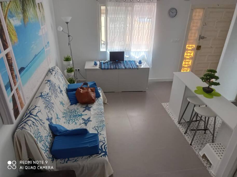 Malaga Beach, Pedregalejo Apt.4/6 2 Hab. Bagian luar foto